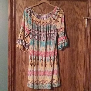 Women's Pink Coconut Pheasant Dress